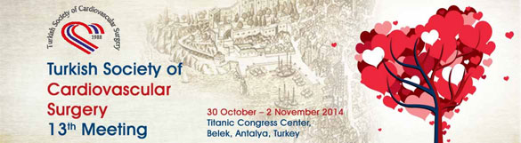 13th Congress for Turkish Society of Cardiovascular Surgery