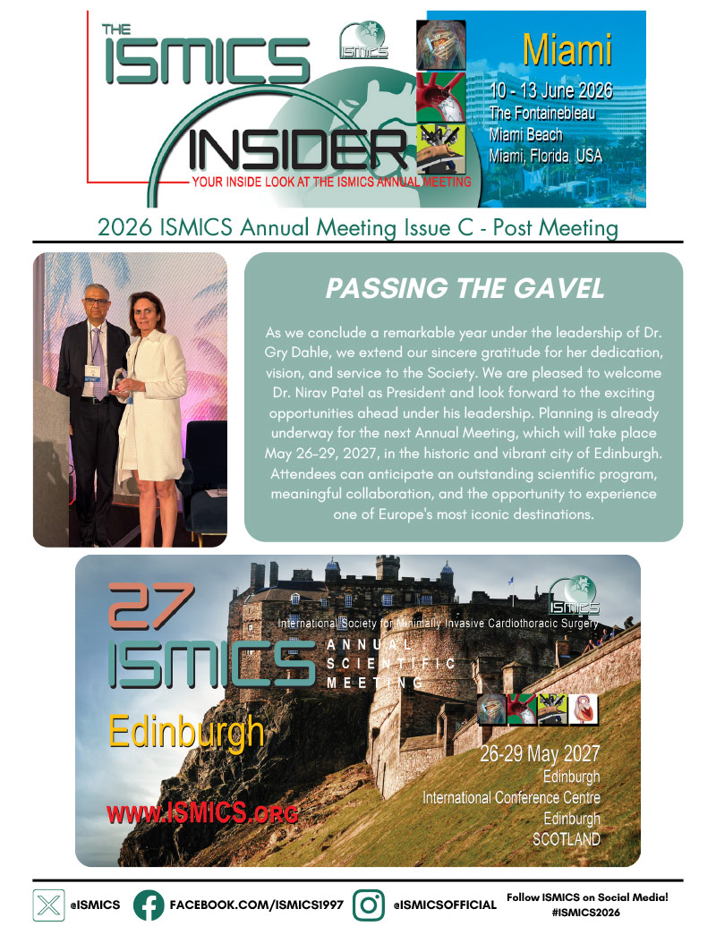 Explore the latest edition of the ISMICS Insider Newsletter