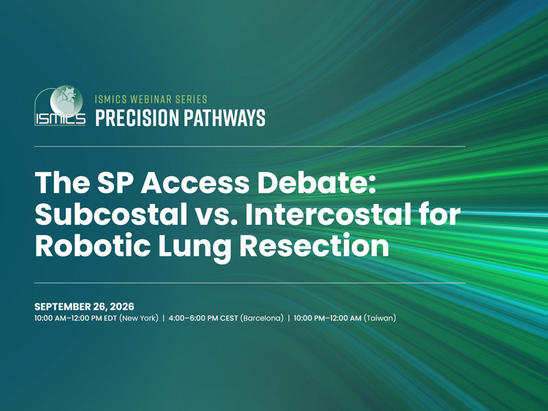 ISMICS Webinar Series: Precision Pathways